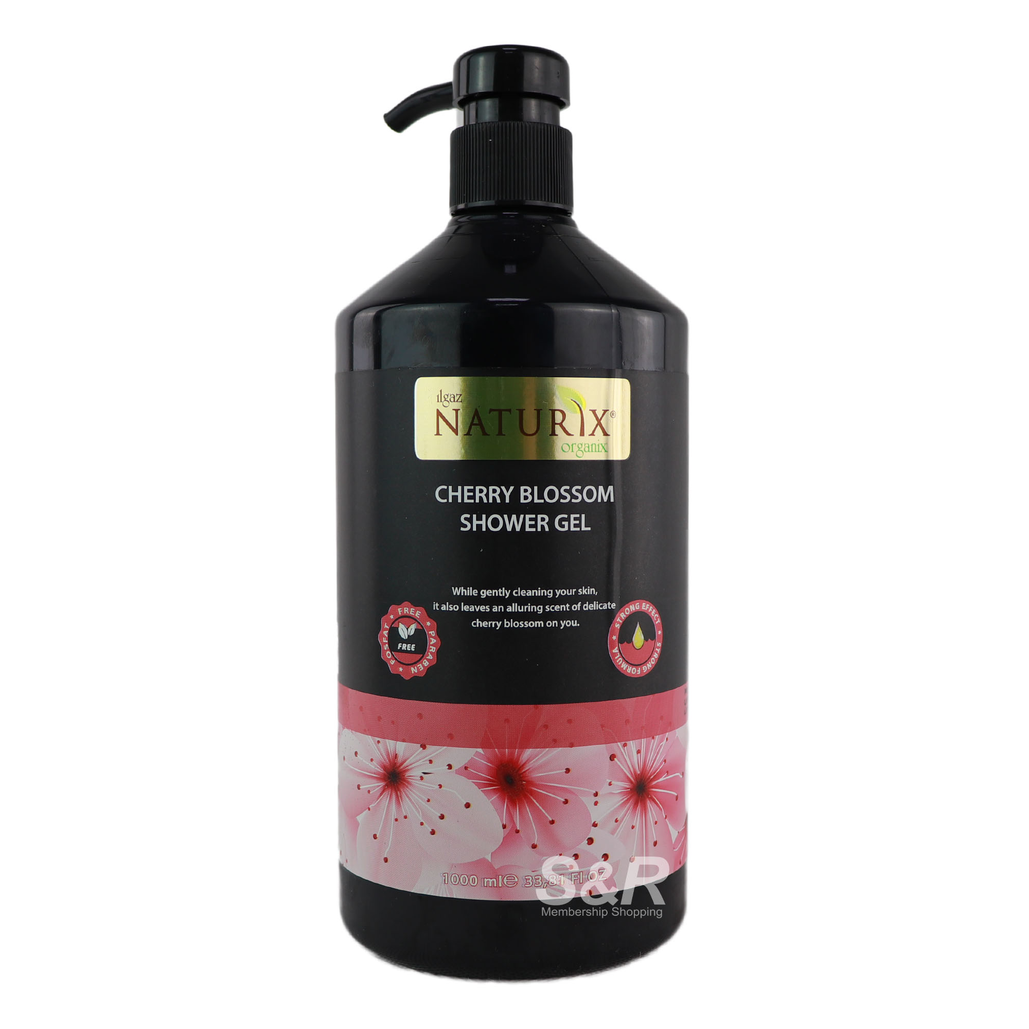 Ilgaz Naturix Organix Cherry Blossom Shower Gel 1000mL Ilgaz Naturix Organix Cherry Blossom Shower Gel 1000mL